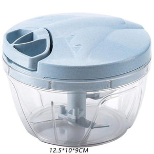 Manual Fruit Vegetable Chopper Hand Pull Food Cutter