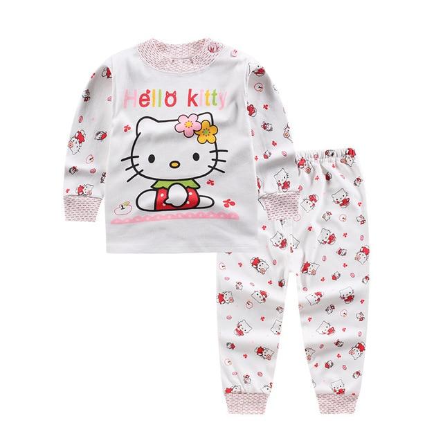 0-2year baby clothes set Winter cotton Newborn Baby boys girls Clothes 2PCS