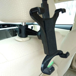 Tendway Tablet Car Holder Stand for Ipad 2/3/4 Air Pro Mini 7-11' Universal 360 Rotation Bracket Back Seat Car Mount Handrest PC