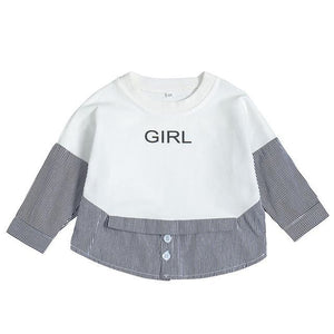 Baby Clothes Top Girl Long Sleeve Sweatshirt Baby Girl T-Shirt