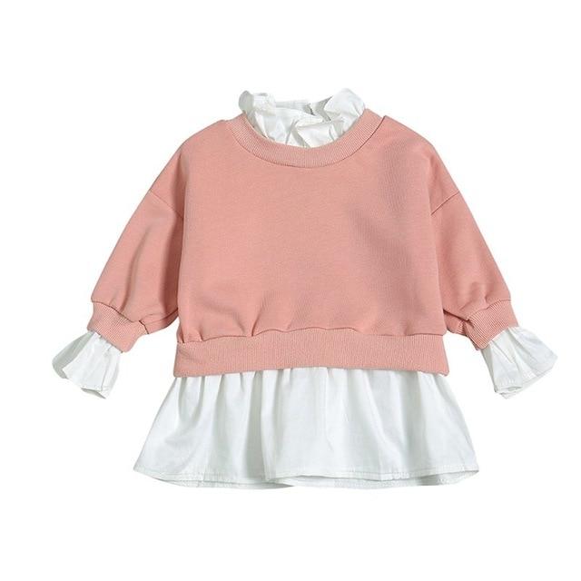 Baby Clothes Top Girl Long Sleeve Sweatshirt Baby Girl T-Shirt