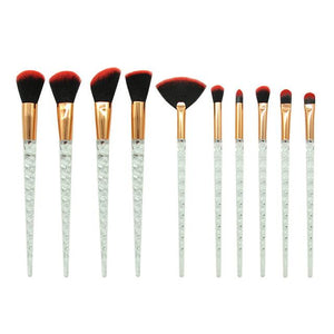 10pcs Unicorn Makeup Brushes Sets Maquiagem Powder Brush Tools