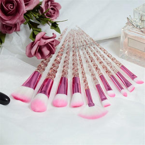 10pcs Unicorn Makeup Brushes Sets Maquiagem Powder Brush Tools