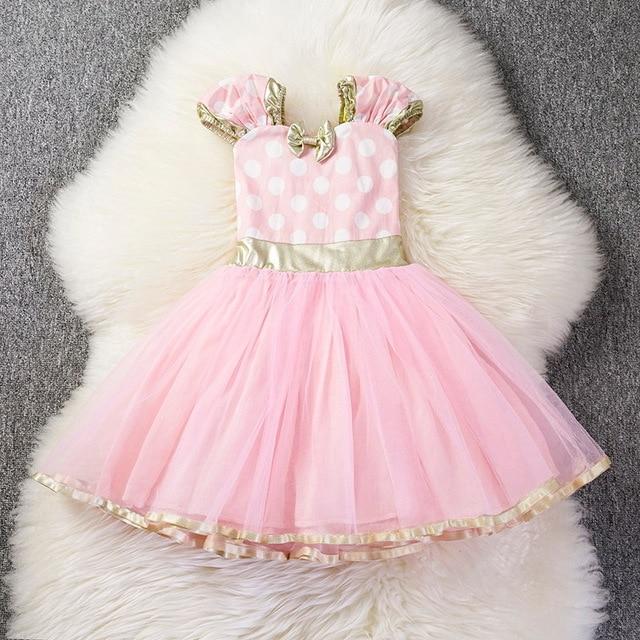 Princess Kids Baby Fancy Wedding Dress Sequins Formal Party Dress