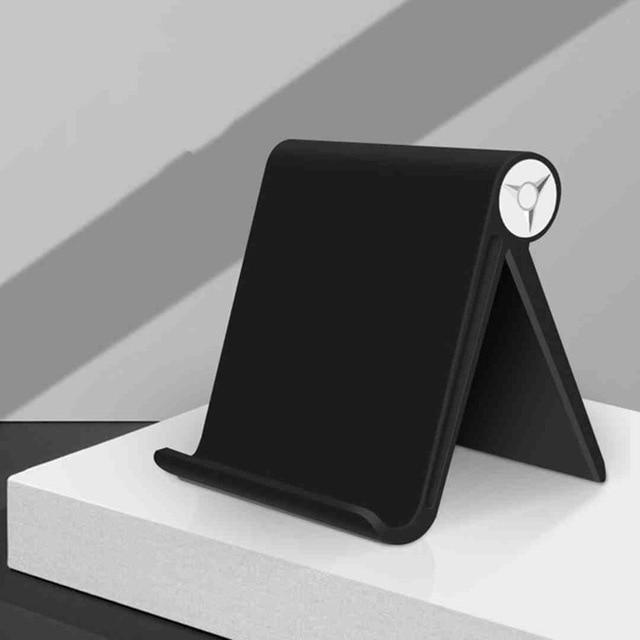 High Quality Tablet Holder Stand For iPad Kindle Foldable Adjustable Angle Desk Phone Holder Stand Mount For iPhone Samsung S10