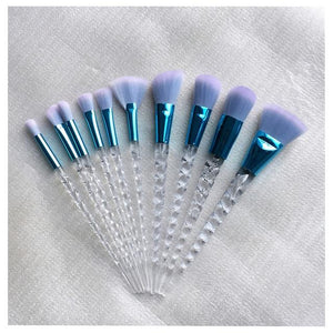 10pcs Unicorn Makeup Brushes Sets Maquiagem Powder Brush Tools