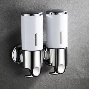 Liquid Soap Dispenser Wall Mounted 500 ml Plastic Shampoo Shower Gel Dispensers Hand Washing Home Kitchen Bathroom Accessories