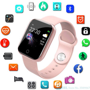 New Smart Watch Women Men Smartwatch For Android IOS Electronics Smart Clock Fitness Tracker Silicone Strap Smart-watch Hours