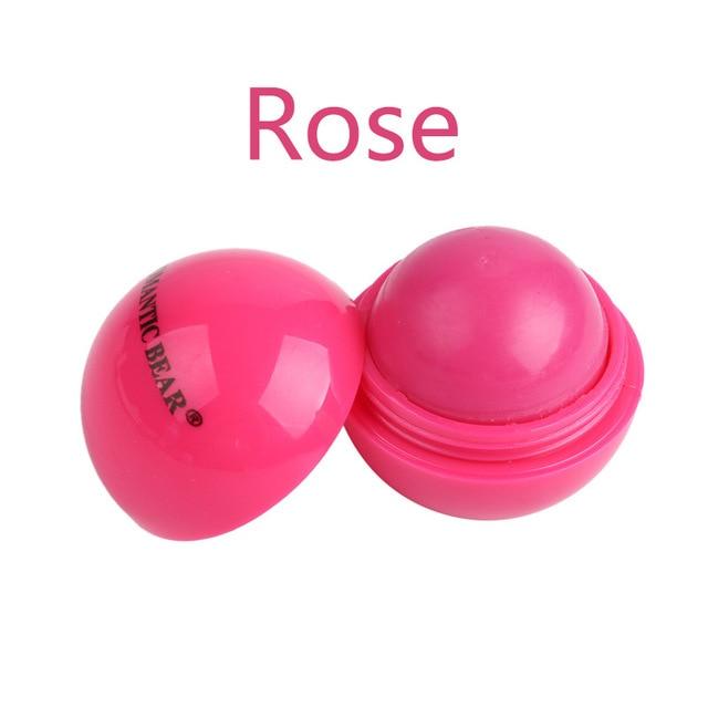 Natural Vaseline Lip Balm Cute Makeup Long Lasting  Moisturizing Lips Balm Cosmetics Ball Shaped Lip Balm Lot Color Changing