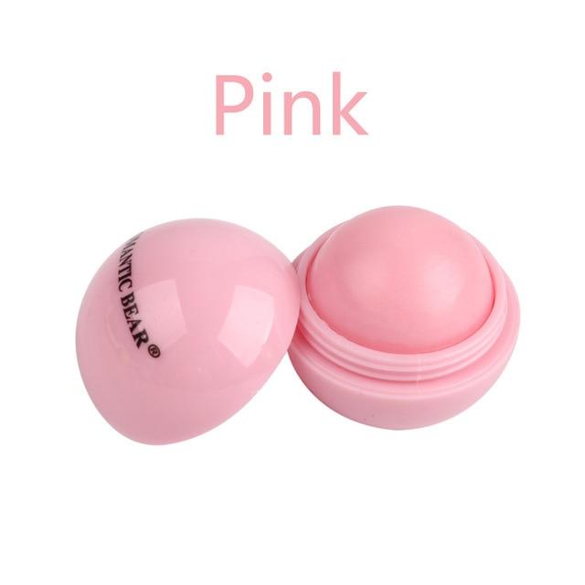 Natural Vaseline Lip Balm Cute Makeup Long Lasting  Moisturizing Lips Balm Cosmetics Ball Shaped Lip Balm Lot Color Changing