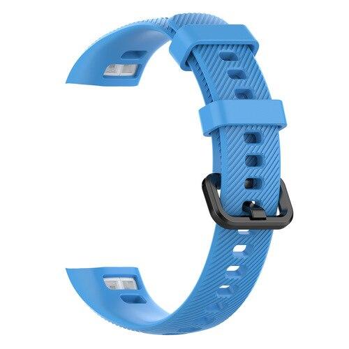 silicone sport strap watch band For Huawei Honor 4/5 smart watch Pedometer Replacement sports Fitness Bracelet strap Accessories