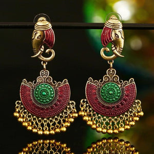 Gypsy Jewelry Retro Ethnic Silver Indian Jhumka