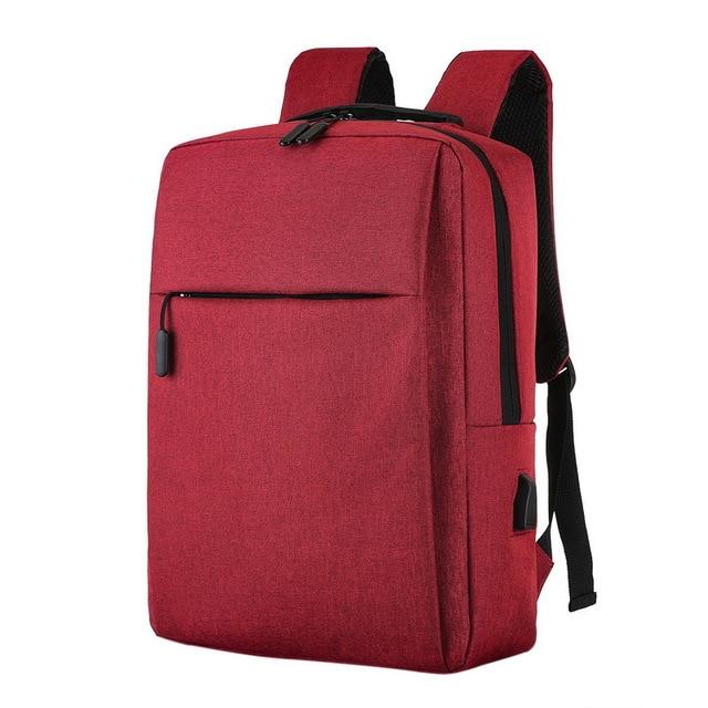 Laptop Usb Backpack School Bag Rucksack Anti Theft Men Backbag