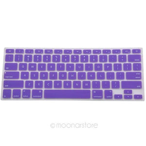 9Color Silicone Keyboard Cover Skin  Keyboard Protective Film for All Apple Macbook Pro MAC 13 15 Air 13 soft keyboard Sticker