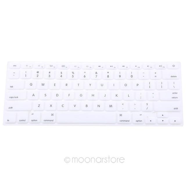 9Color Silicone Keyboard Cover Skin  Keyboard Protective Film for All Apple Macbook Pro MAC 13 15 Air 13 soft keyboard Sticker