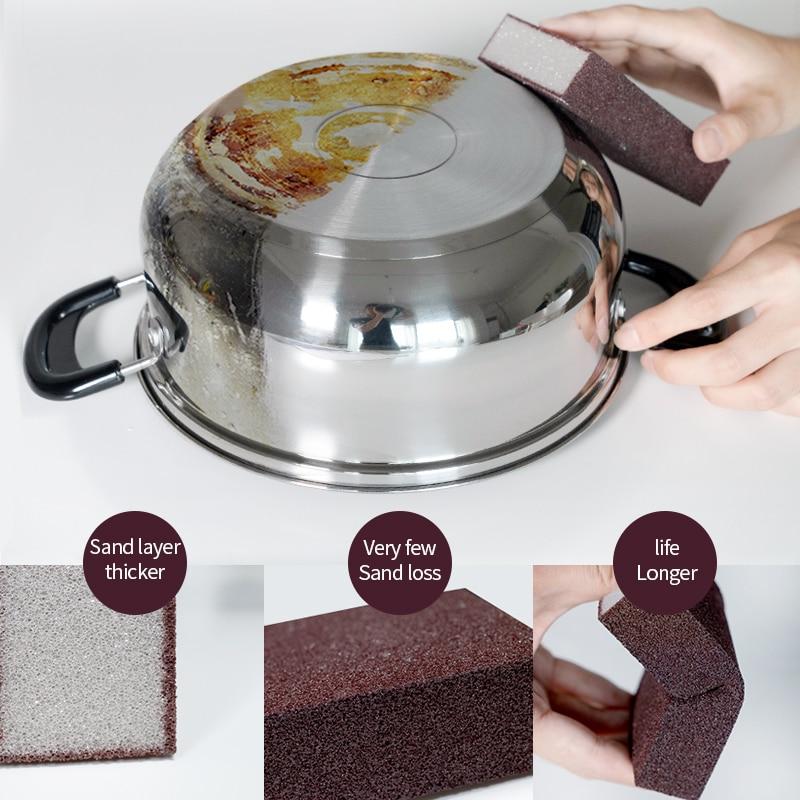 Magic Sponge Removing Rust  Clean Cotton Wipe Cleaner Kitchen Tool Kitchen accessories wash pot  gadgets