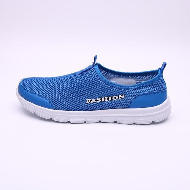 Jogging Sneakers for Men Women Air Sole Breathable Mesh Lace-up