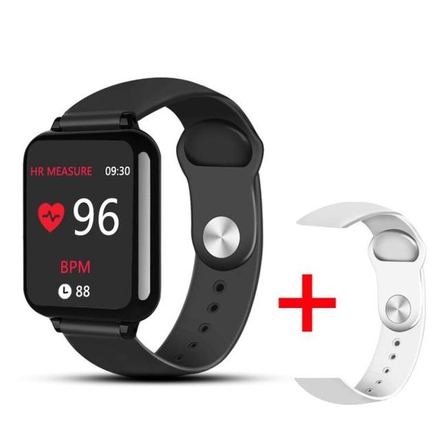 B57 Smart watches Waterproof Sports for iphone phone Smartwatch Heart Rate Monitor Blood Pressure Functions For Women men kid