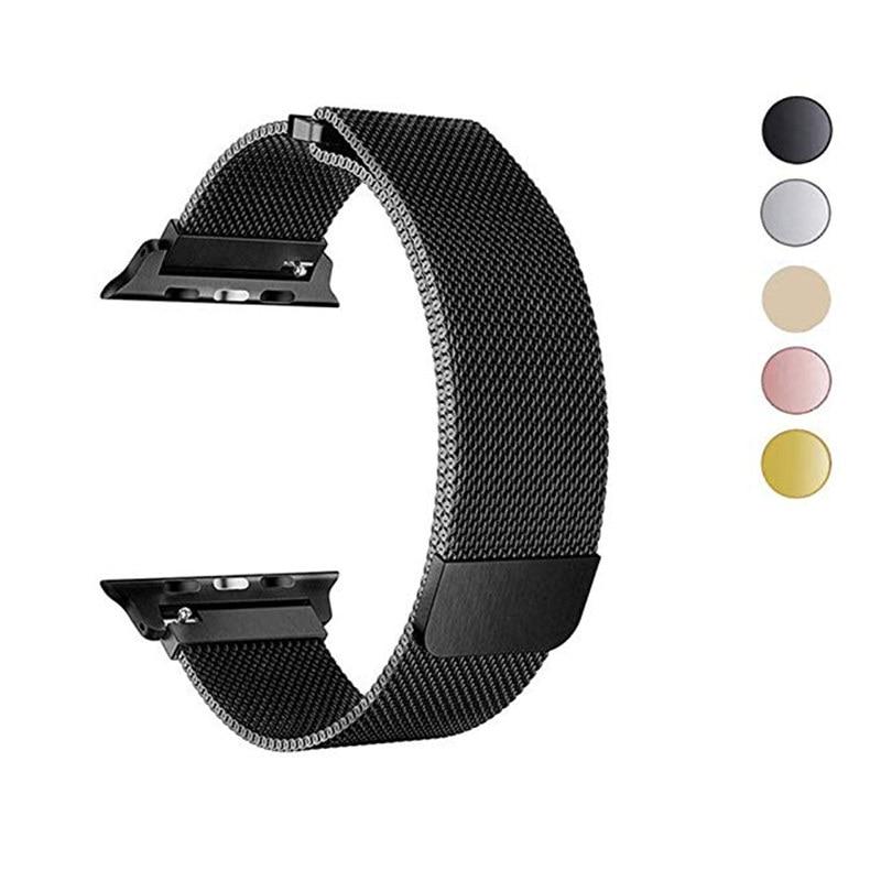 Milanese Loop Bracelet For Apple Watch Band Series 5/4 40mm 44mm Stainless Steel Strap for iwatch 3 Bands series 2/1 38mm 42mm