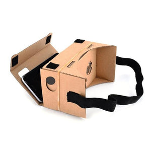 Ultra Clear Virtual Reality VR Glasses 3D VR Cardboard Box Magic Glasses Style For iPhone Samsung Mobile Phone