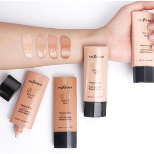 4 Colors Foundation Soft Matte Long Wear Oil Control Concealer Liquid Foundation Cream