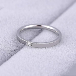 4mm  Rose Gold Ring Men's and Women's Exclusive Couple Wedding Ring