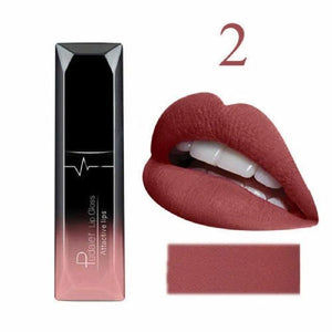 Waterproof Liquid Lip Gloss Metallic Matte Lipstick Cosmetics