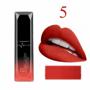 Waterproof Liquid Lip Gloss Metallic Matte Lipstick Cosmetics