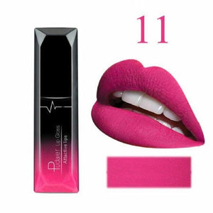 Waterproof Liquid Lip Gloss Metallic Matte Lipstick Cosmetics