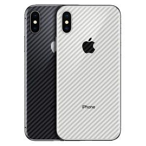 Transparent 3D Carbon Fiber Guard Protector Protective Film for iPhone 11 Pro 5 5S 6 6S 7 8 Plus X XR XS Max Back Screen Cover