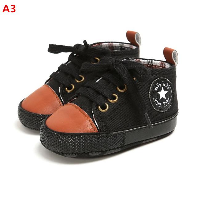 Baby Boy Shoes New Classic Canvas Newborn Baby shoes