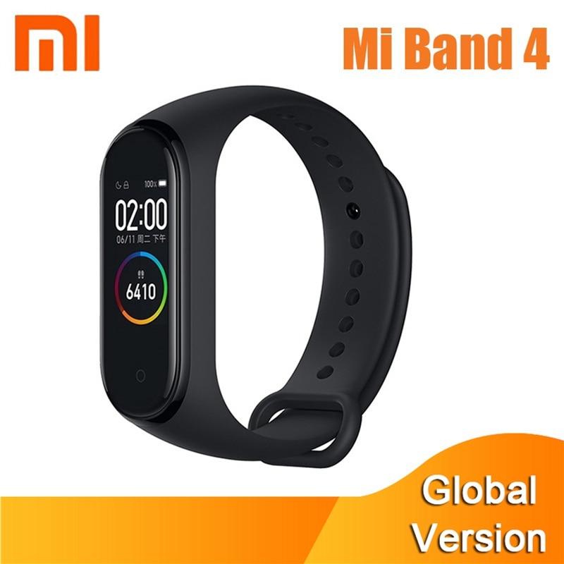 Global Version Xiaomi Mi Band 4 Smart Bracelet 3 Color AMOLED Screen Heart Rate Fitness Bluetooth 5.0 Sport Waterpfoof Wristband