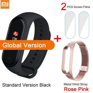 Global Version Xiaomi Mi Band 4 Smart Bracelet 3 Color AMOLED Screen Heart Rate Fitness Bluetooth 5.0 Sport Waterpfoof Wristband