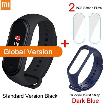 Global Version Xiaomi Mi Band 4 Smart Bracelet 3 Color AMOLED Screen Heart Rate Fitness Bluetooth 5.0 Sport Waterpfoof Wristband