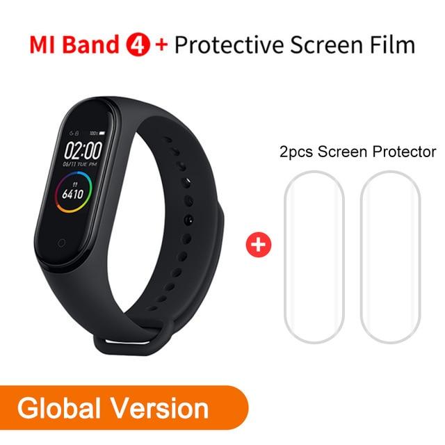 Global Version Xiaomi Mi Band 4 Smart Bracelet 3 Color AMOLED Screen Heart Rate Fitness Bluetooth 5.0 Sport Waterpfoof Wristband