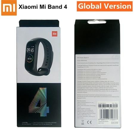 Global Version Xiaomi Mi Band 4 Smart Bracelet 3 Color AMOLED Screen Heart Rate Fitness Bluetooth 5.0 Sport Waterpfoof Wristband