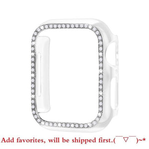 Diamond Bumper Protective Case for Apple Watch Cover Series 5 4 3 2 1 38MM 42MM Cases For Iwatch 5 4 40mm 44mm watch accessories