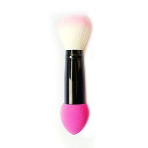 1pc Professional blusher brush 2 heads Nylon Make up Brushes