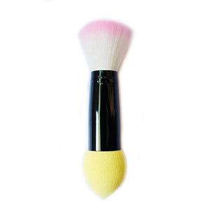 1pc Professional blusher brush 2 heads Nylon Make up Brushes