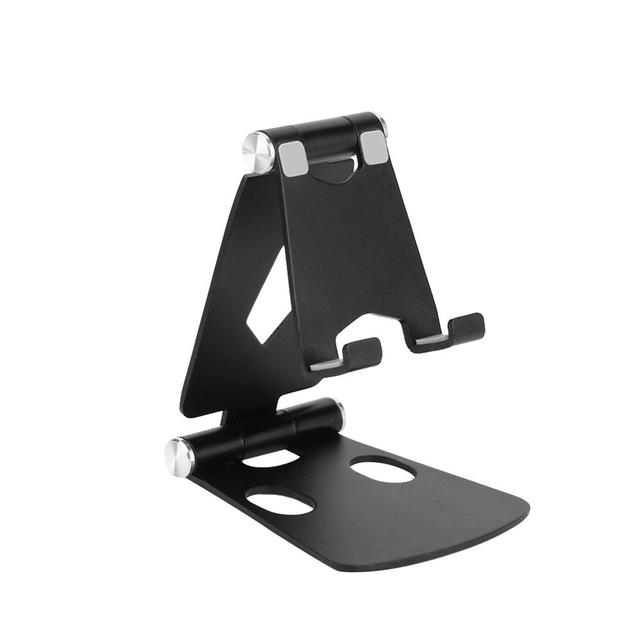 Universal Aluminium Alloy Smart Phone Stand Desk Holder Charge Stand Cradle Mount For iPhone Metal Tablets Stand For ipad Tablet