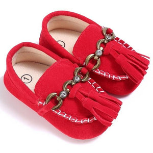 Newborn Baby Boy Girl Shoes First Walkers Baby Moccasin Shoes