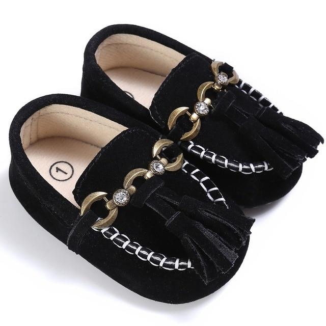 Newborn Baby Boy Girl Shoes First Walkers Baby Moccasin Shoes