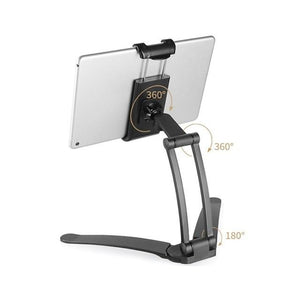 Wall Desk Tablet Stands Kitchen Tablet Mount Stand Phone Holder For 5-10.5 inch Width Tablet for iPad tablet Notebook Holders