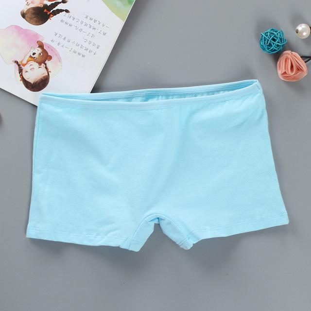 High Quality Girl Safety Shorts Pants Solid Underwear Soft Elastic Cotton Shorts