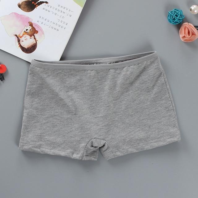 High Quality Girl Safety Shorts Pants Solid Underwear Soft Elastic Cotton Shorts