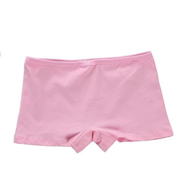 High Quality Girl Safety Shorts Pants Solid Underwear Soft Elastic Cotton Shorts