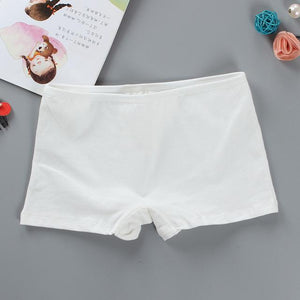 High Quality Girl Safety Shorts Pants Solid Underwear Soft Elastic Cotton Shorts