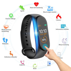 M4 Smart band 4 Fitness Tracker Watch Sport bracelet Heart Rate Blood Pressure Smartband Monitor Health Wristband