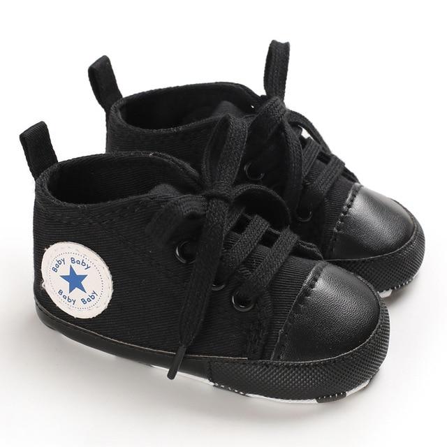 New Canvas Baby Sneaker Sport Shoes For Girls Boys Newborn Shoes