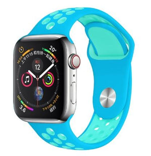 Band for Apple Watch 5 4 3 2 1 42MM 38MM soft Breathable strap Silicone Sports  bands for Nike+ Iwatch series 5 4 3 40mm 44mm